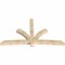 Ekena Millwork Davenport Rough Sawn Timber Gable Bracket, Douglas Fir, 108"W x 63"H x 6"D x 6"F, 14/12 Pitch GBW108X63X0606DAV00RDF - alternate 3